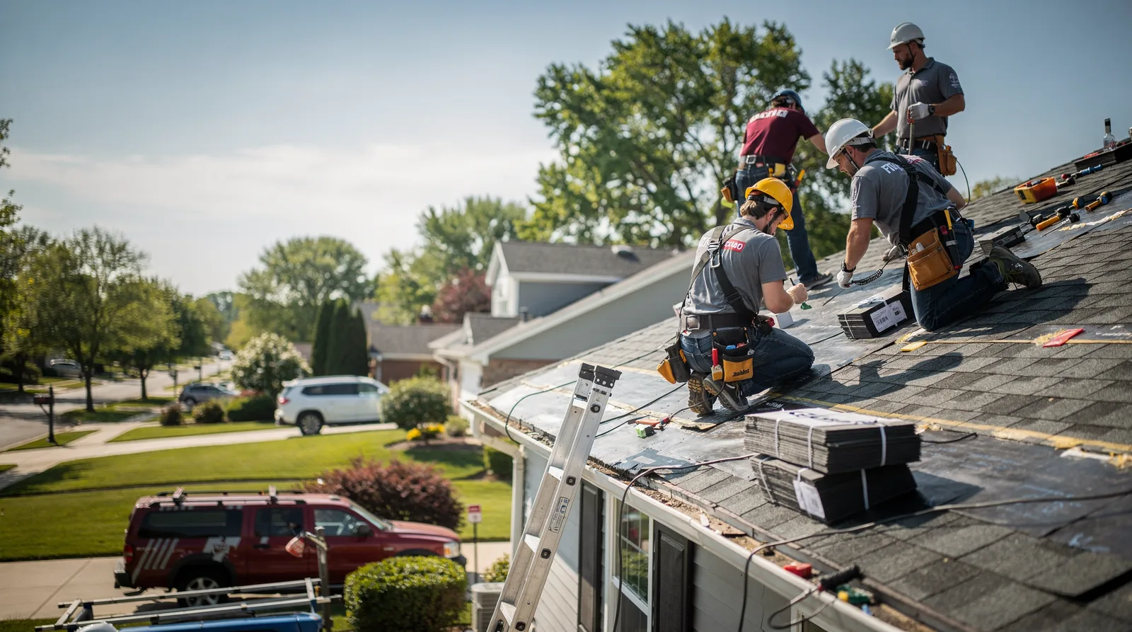 Roof Repair in Cortland, IL around you